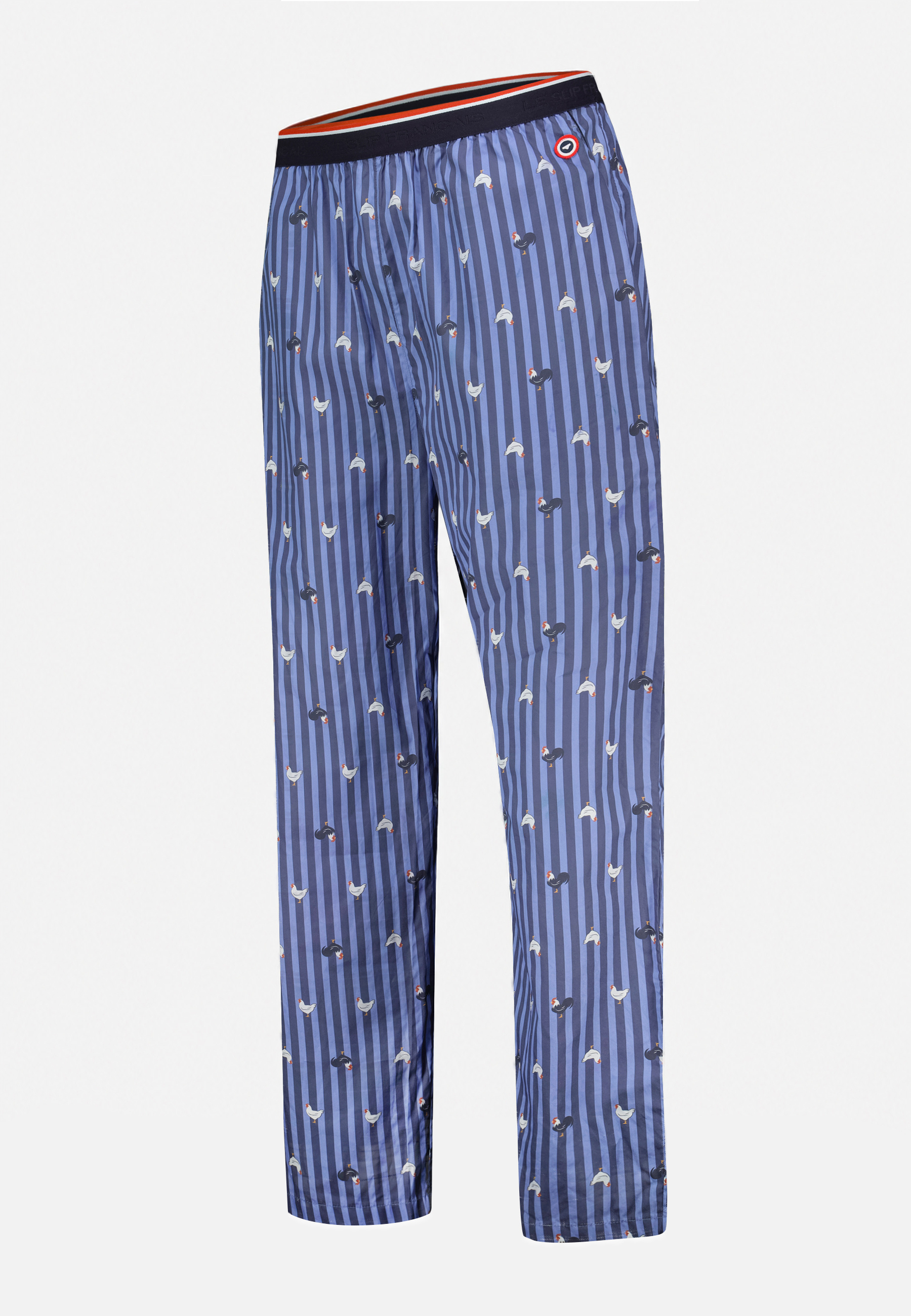 Bas de pyjama long à motif rayure en coton Bastien, LE SLIP FRANCAIS