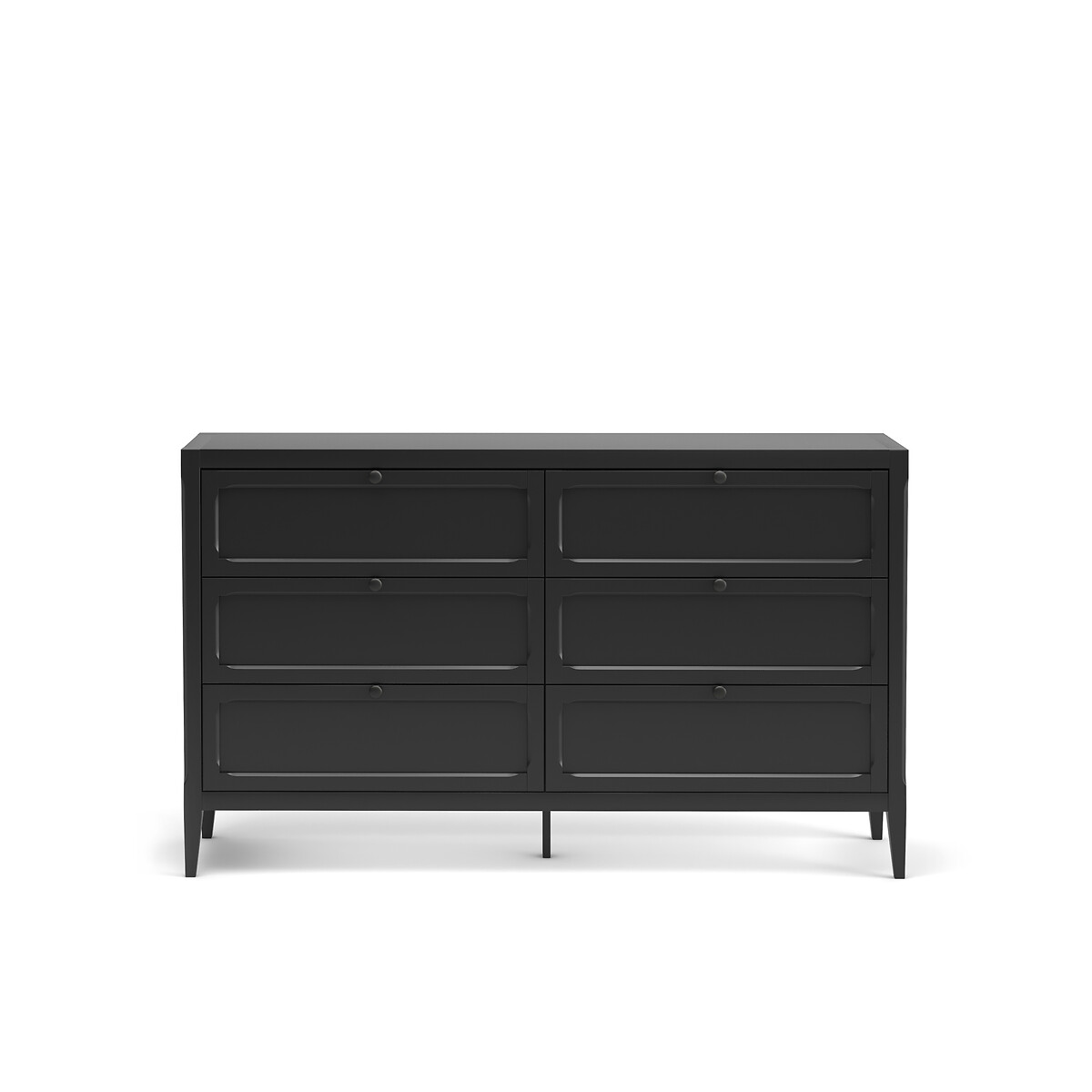 Black media shop chest dresser