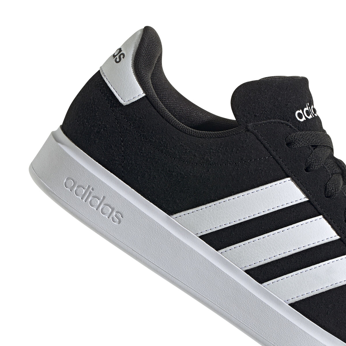 adidas gazelle silver green womens Adidas Vl Court 2.0 DA9854 Mens Blue Suede Lace Up Lifestyle Sneakers main image 0