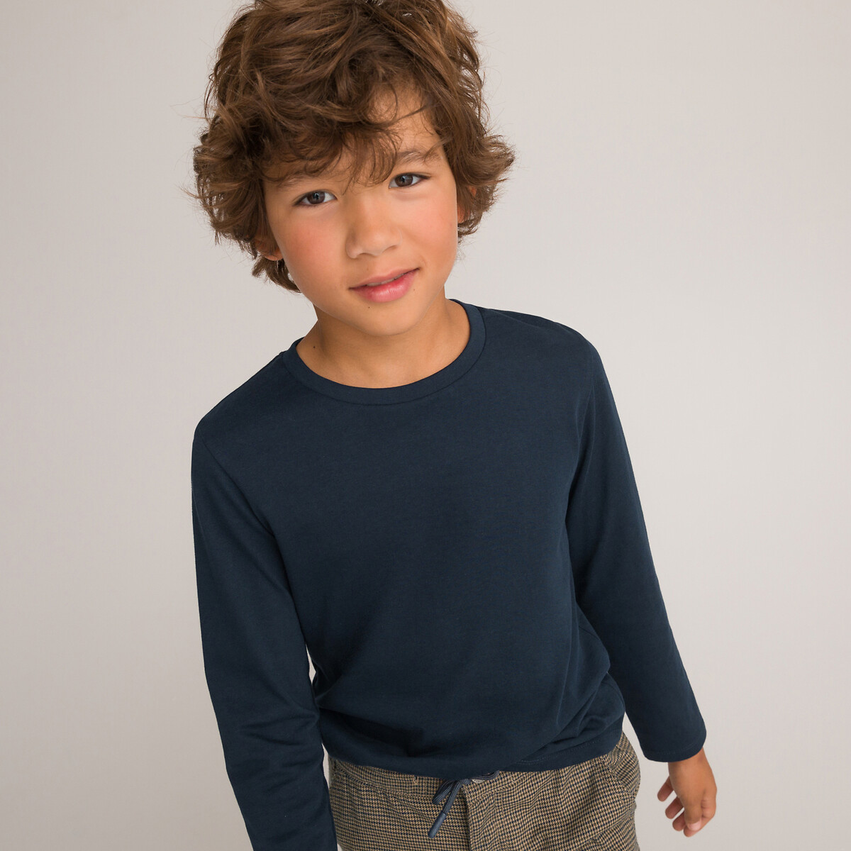 Bambini Abbigliamento bambino Top e t-shirt Top a maniche lunghe TEX Top a maniche lunghe chemise jean bleue 