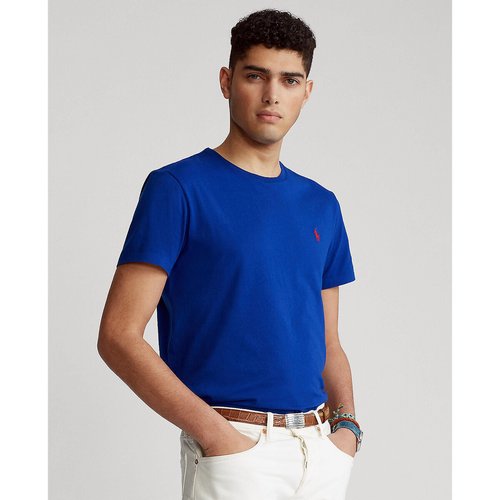 T-shirt mit rundhalsausschnitt, baumwoll-jersey blau Polo Ralph Lauren | La  Redoute