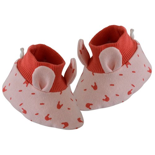 Chaussons bebe fille rose Sucre D'orge