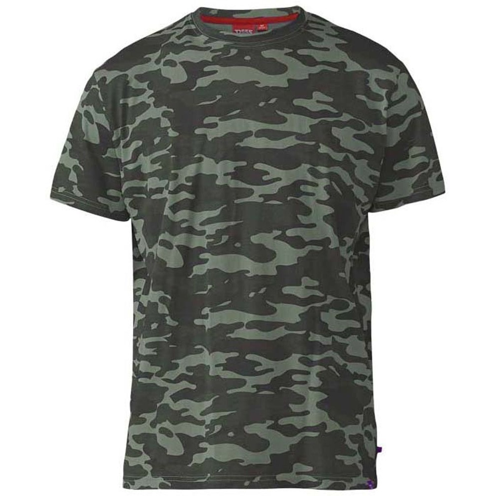T-shirt manches courtes motif/style camouflage GASTON, DUKE