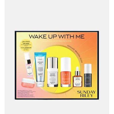 Coffret Routine Matinale Complète - Wake Up With Me SUNDAY RILEY