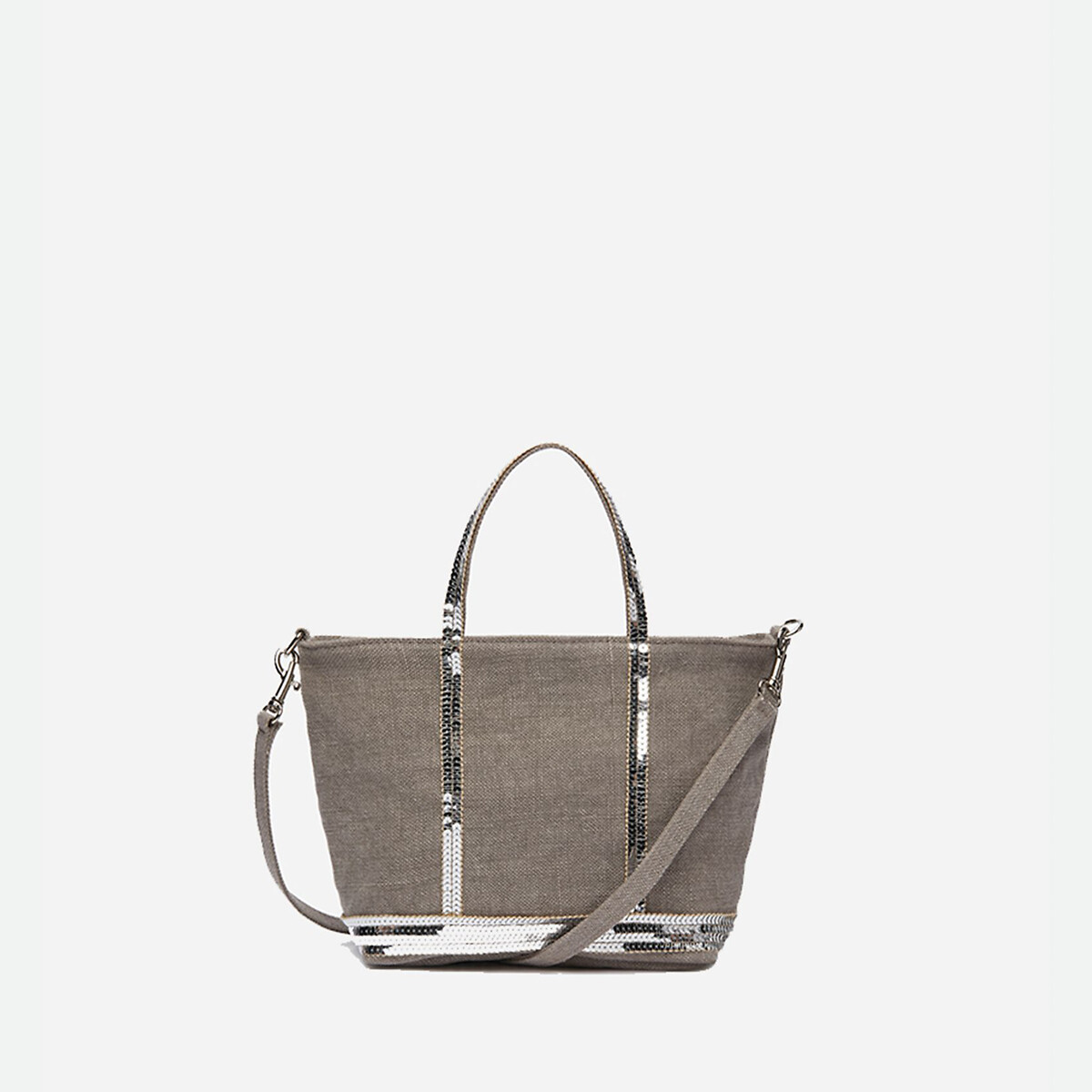 Sac cabas xs en lin et sequins Vanessa Bruno La Redoute