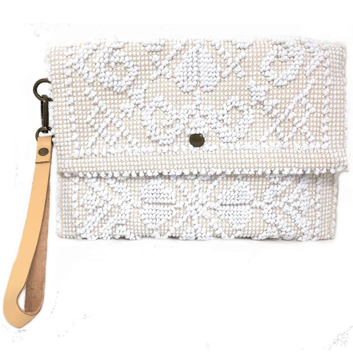 Pochette blanche femme hot sale