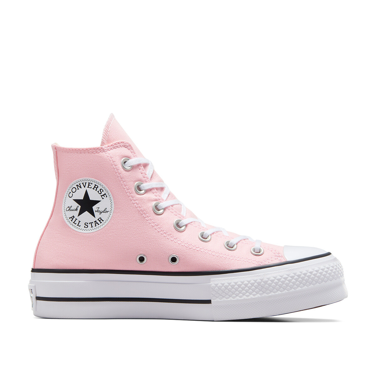 Converse montante rose La Redoute