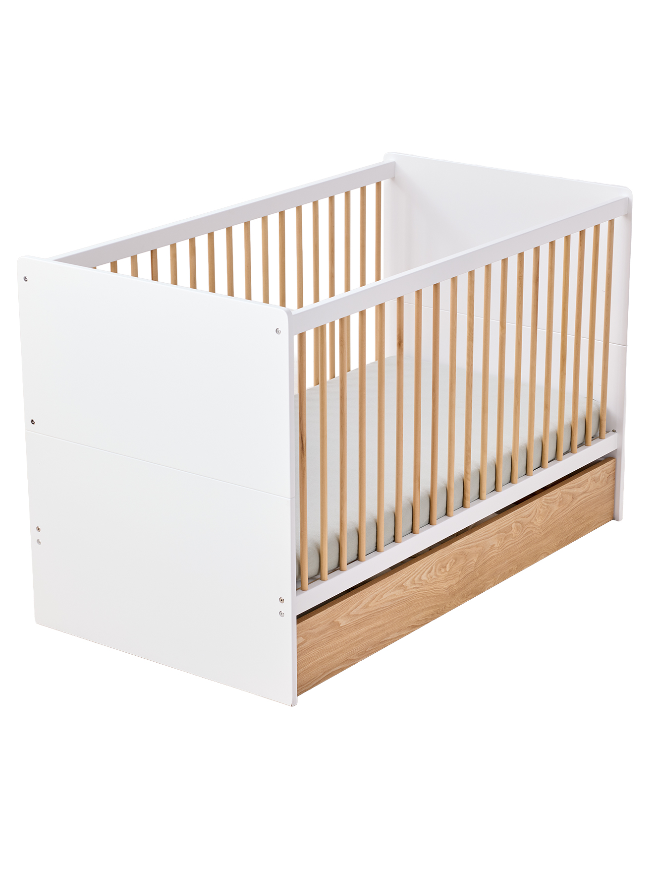 Lit bébé évolutif 70x140cm Eden, VERTBAUDET