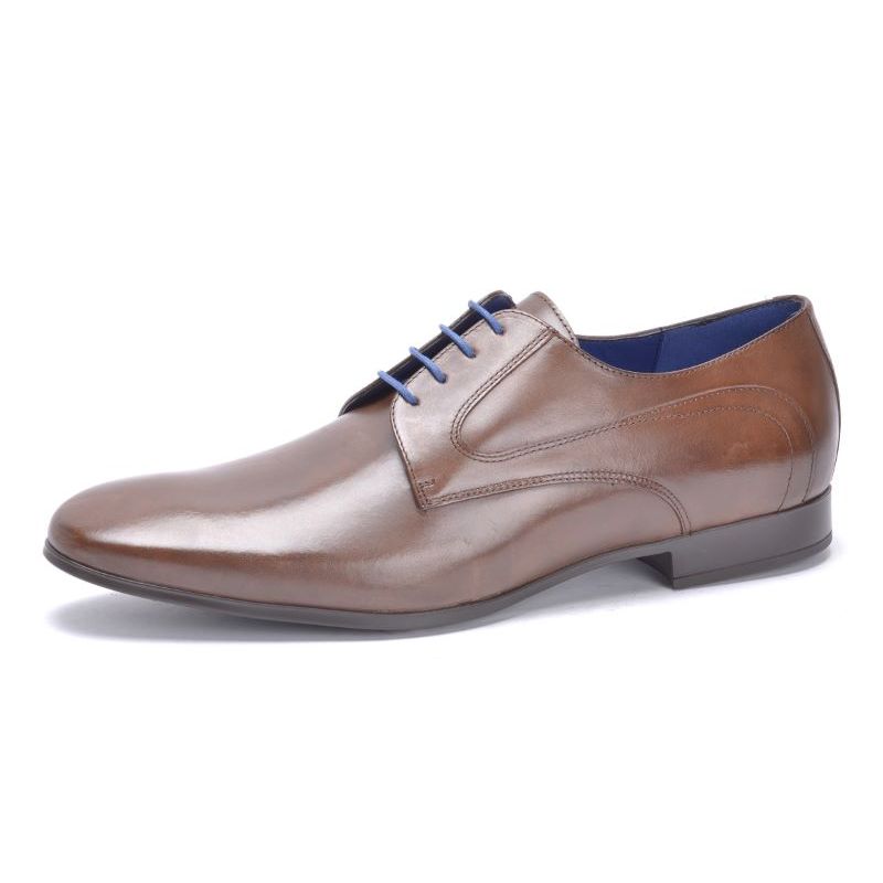 Derbies cuir audrasi marron Azzaro La Redoute