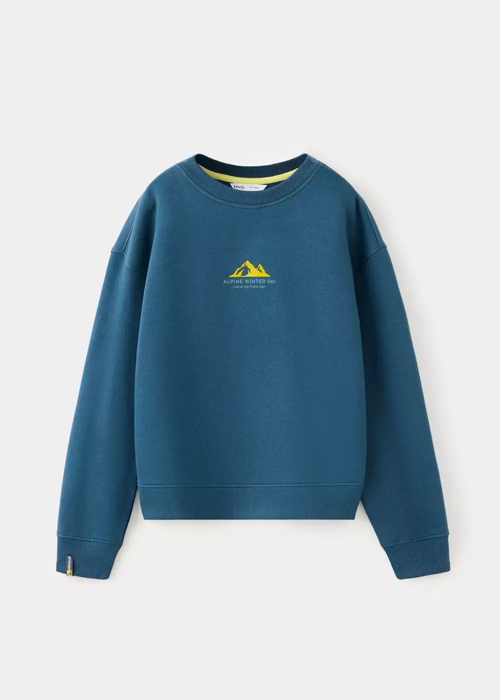 Sweat-shirt coton imprimé, MANGO KIDS