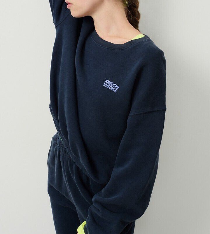 Sweat col rond IZUBIRD, AMERICAN VINTAGE