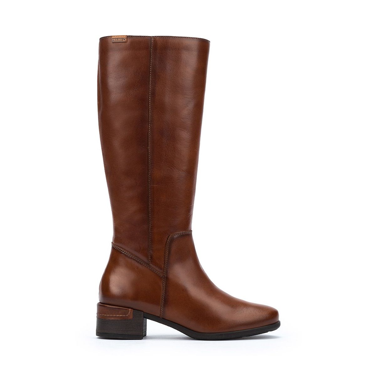 Botte cavalière shop femme marron