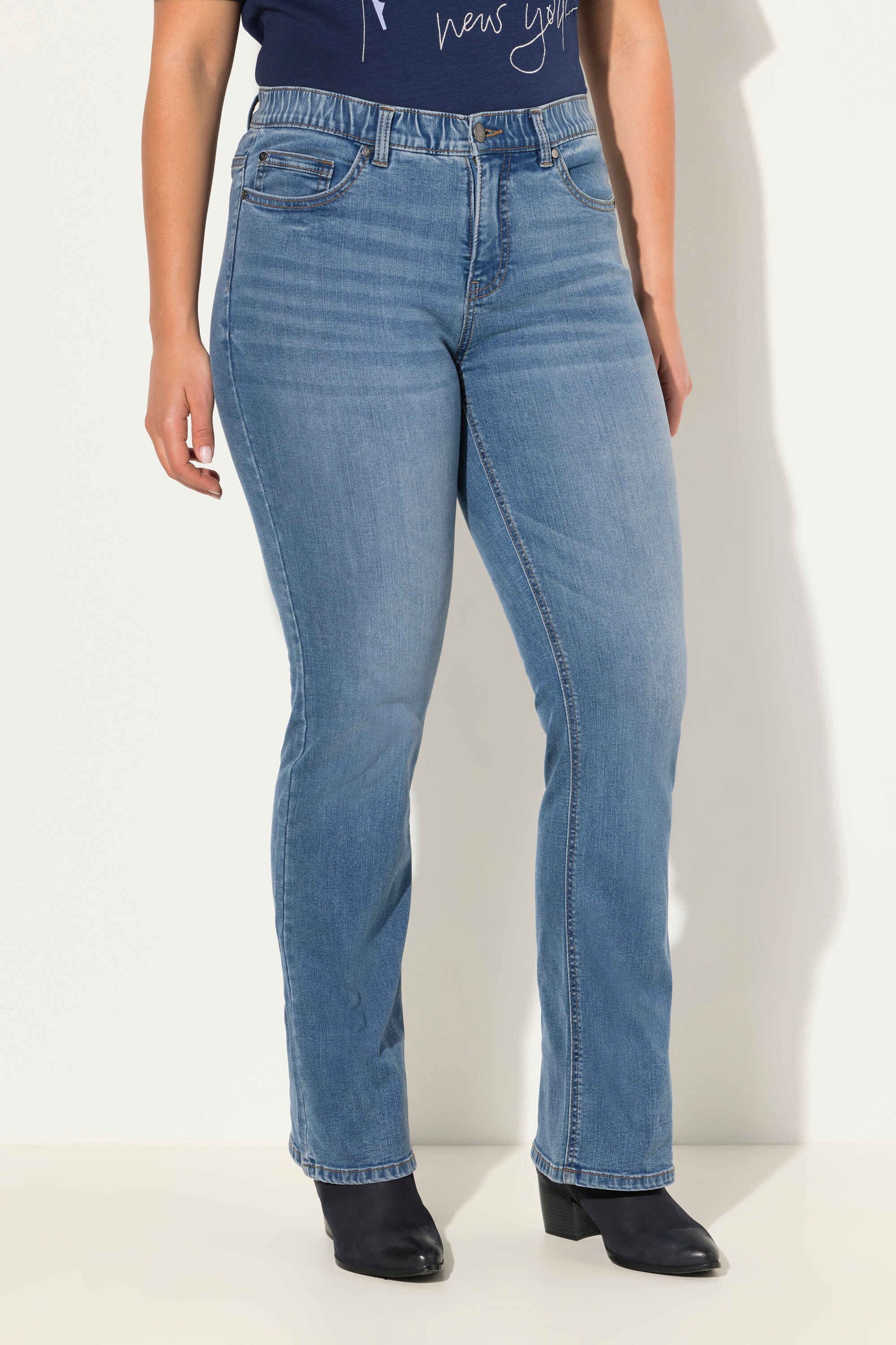 Jean Marie Bootcut, coupe 5 poches, ULLA POPKEN