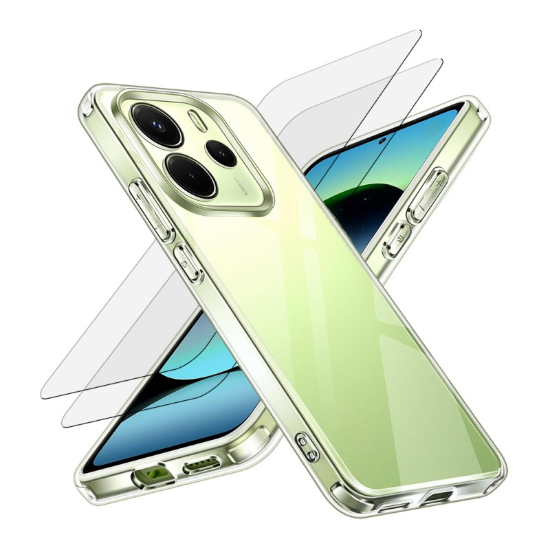 Coque mi Note 14 antichoc + 2 vitres, EVETANE