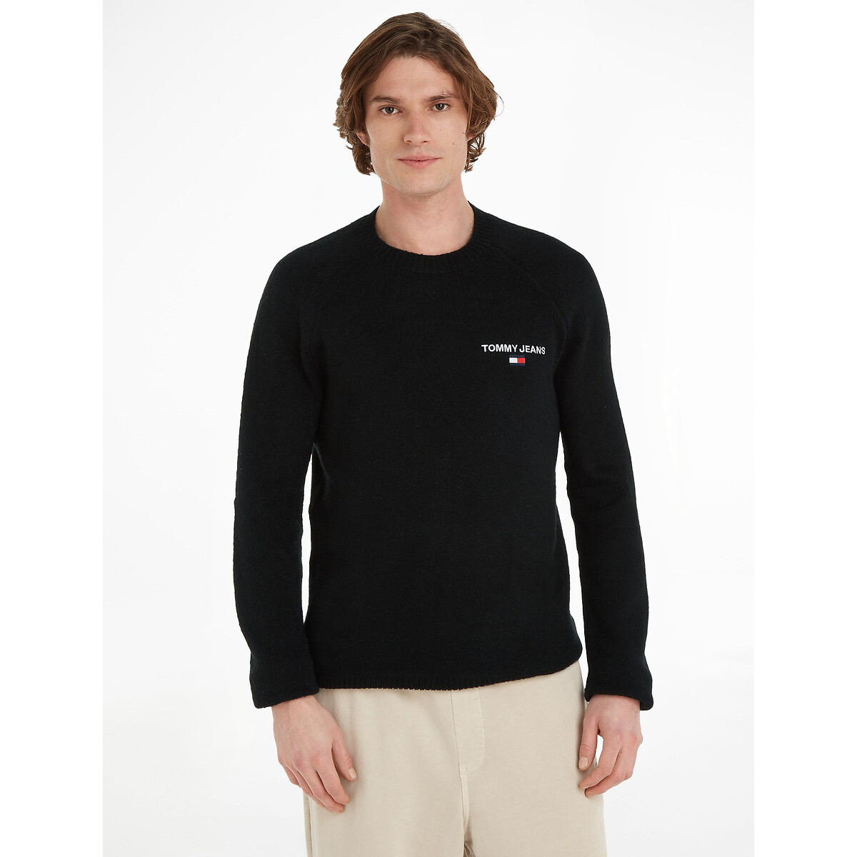 Black tommy jeans jumper store