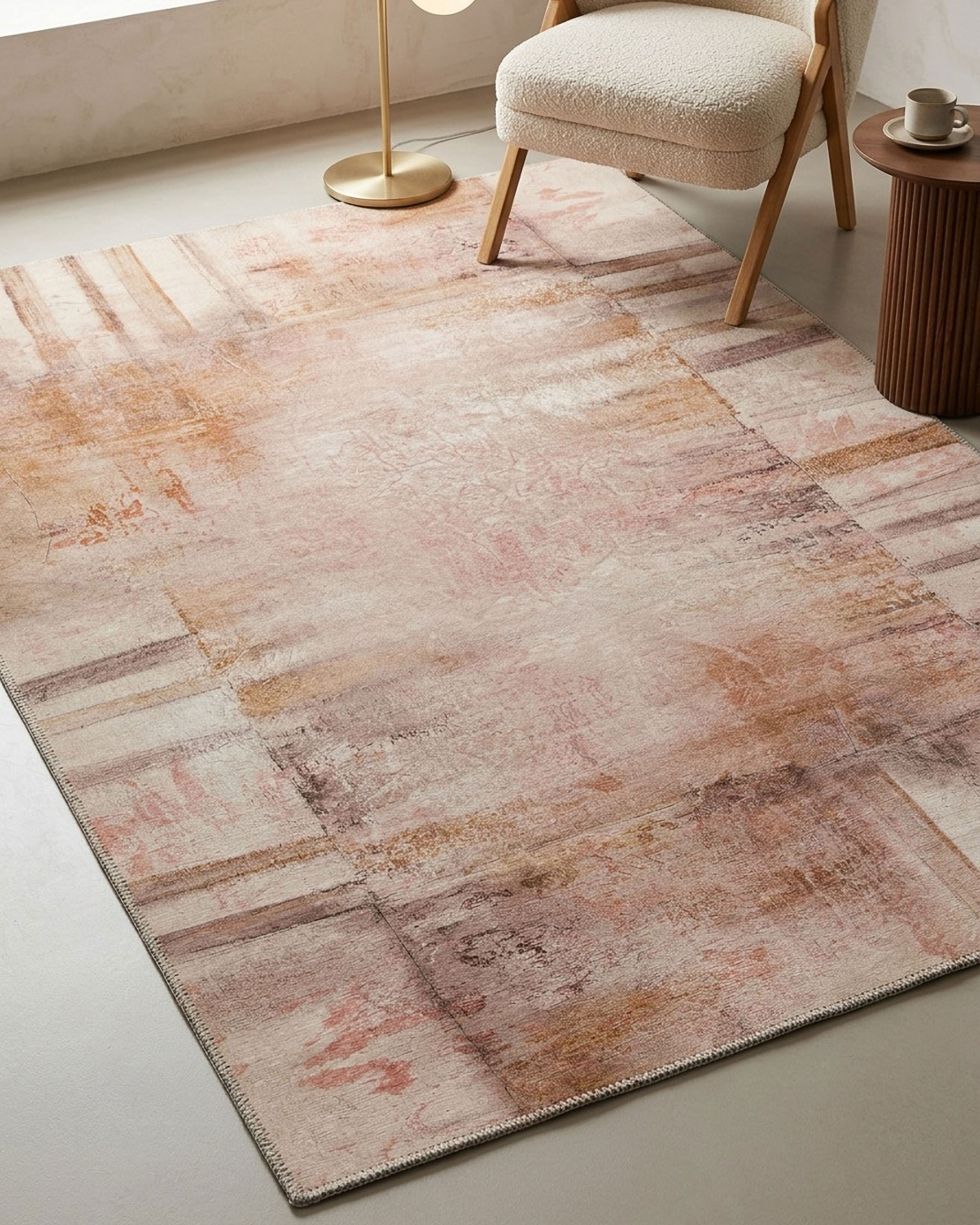 WECONhome Maui, tissé machine, coton, tapis tissé plat, certifié OEKO-TEX® (n° D20-0634) (70 x 120 cm, rouille) , Maui, ESPRIT