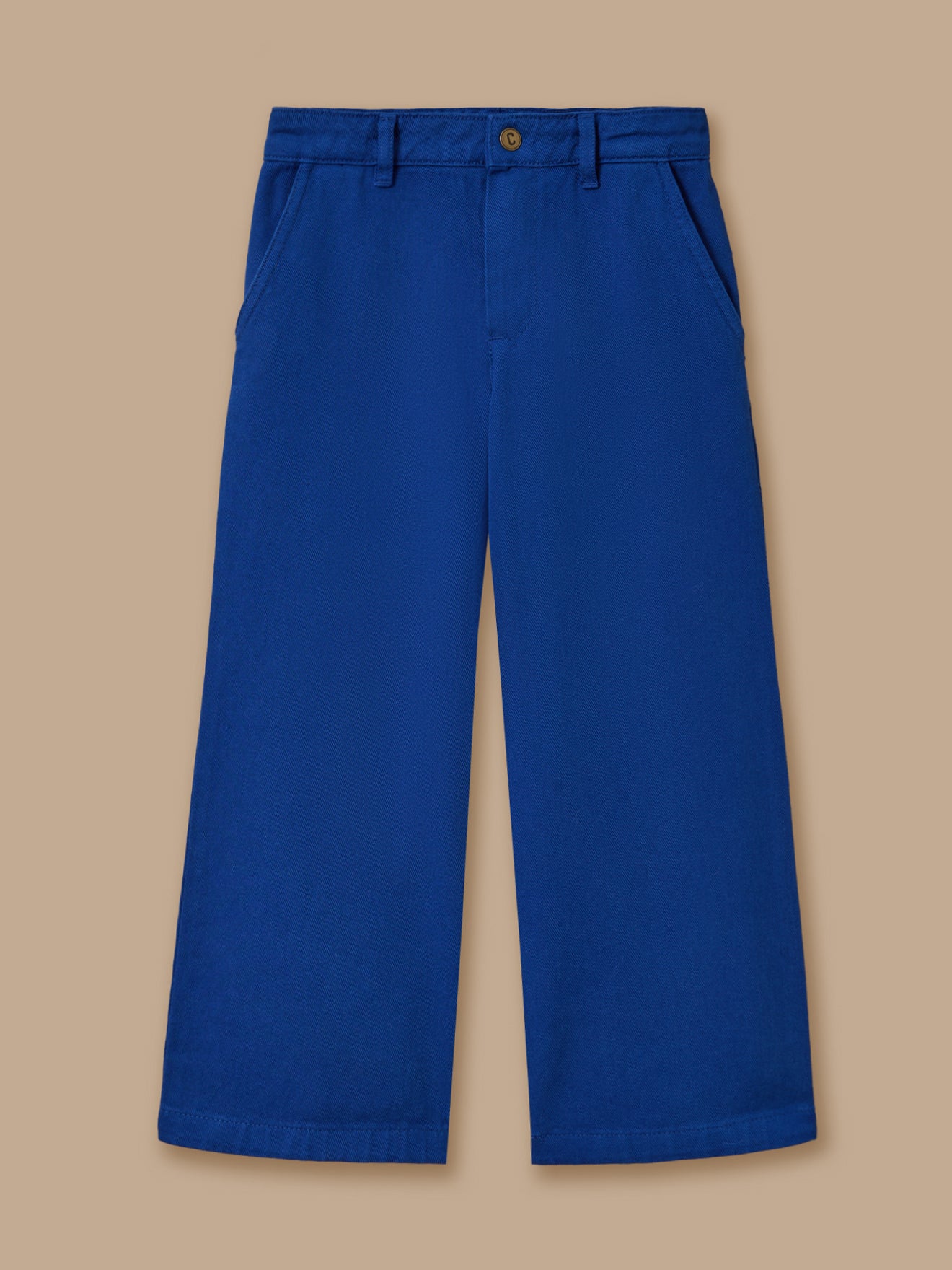Pantalon large en twill - Collection JUNIOR, CYRILLUS