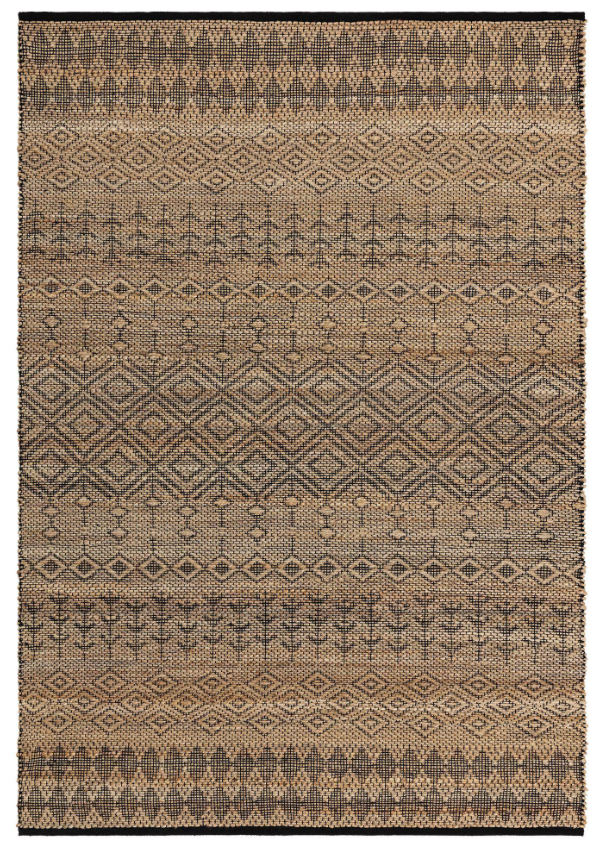 Tapis de salon et chambre en jute SEHRA, NOVATREND