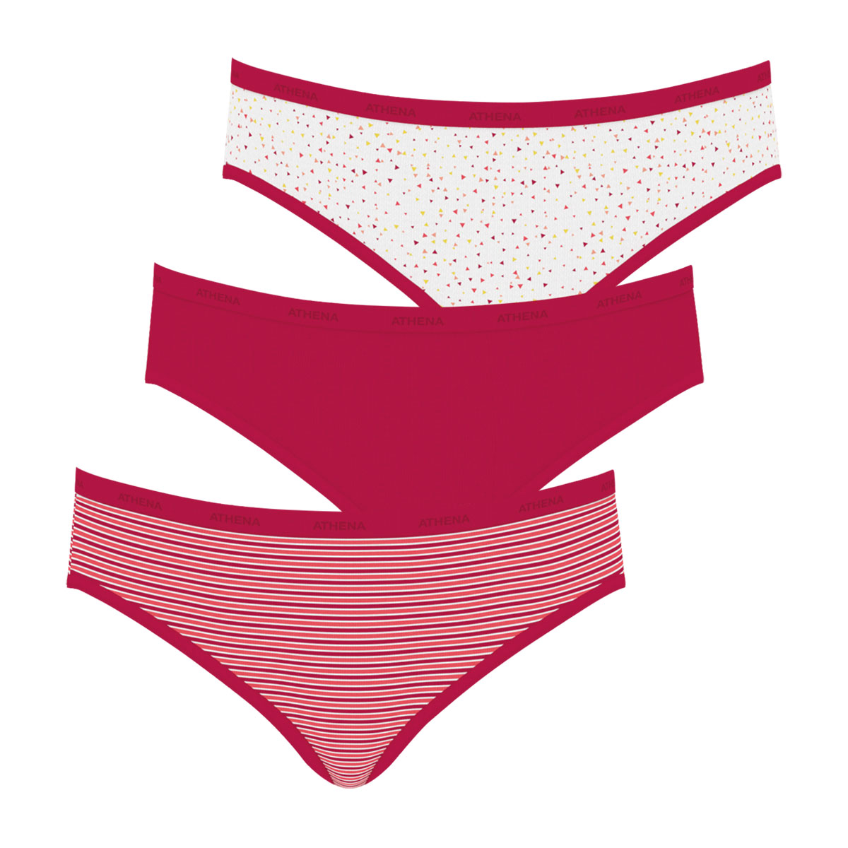 Slips, lot de 3, MODE, ATHENA