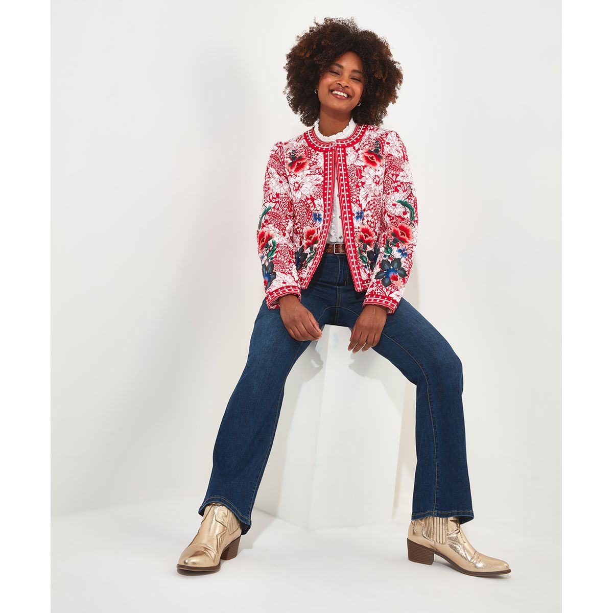 Veste brodée deals