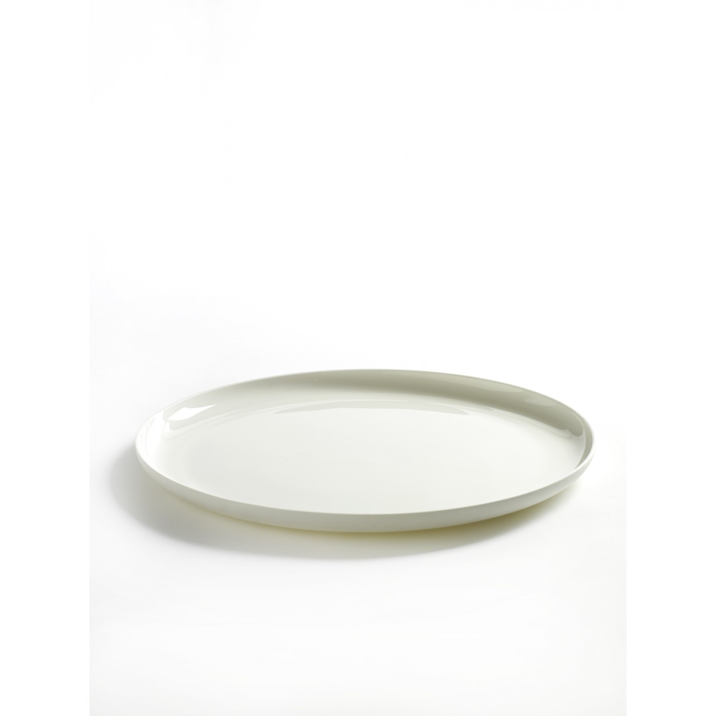 Assiette Plate Blanche L Diam 24 Base, SERAX