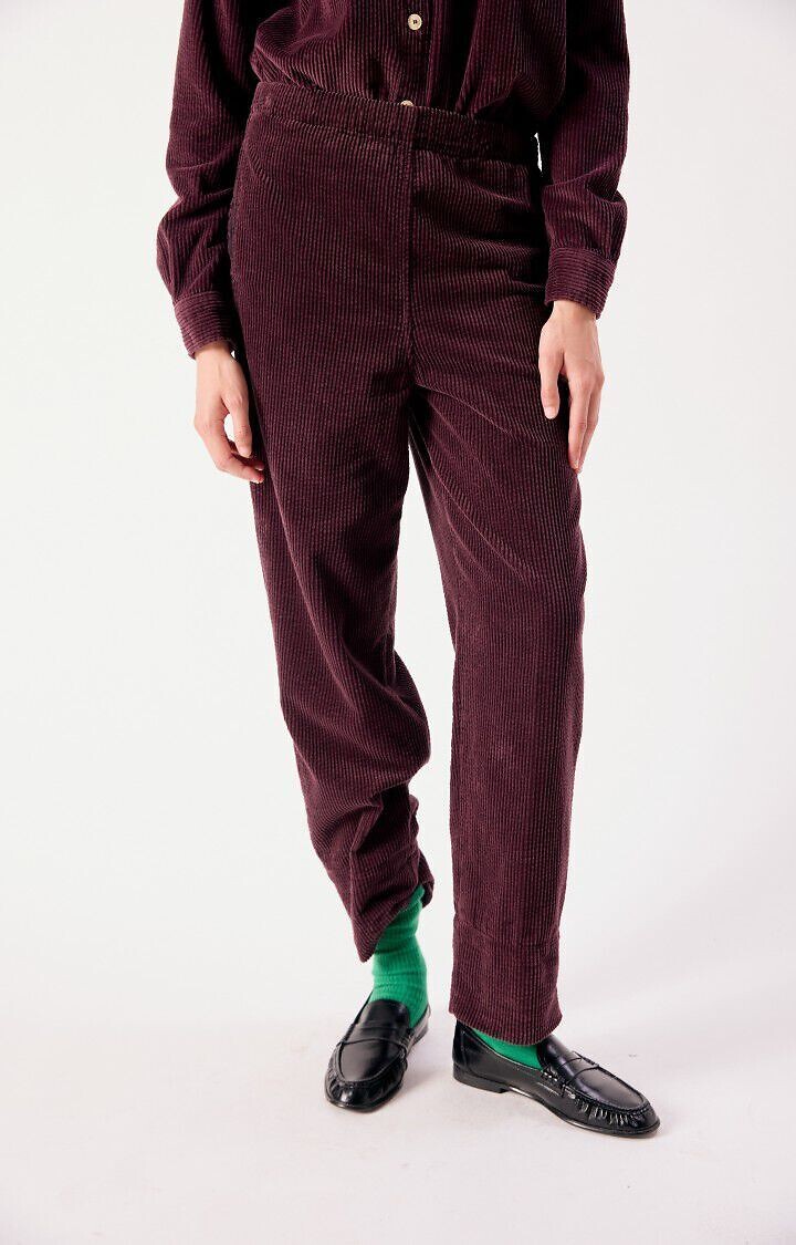 Pantalon carotte en velours PADOW, AMERICAN VINTAGE