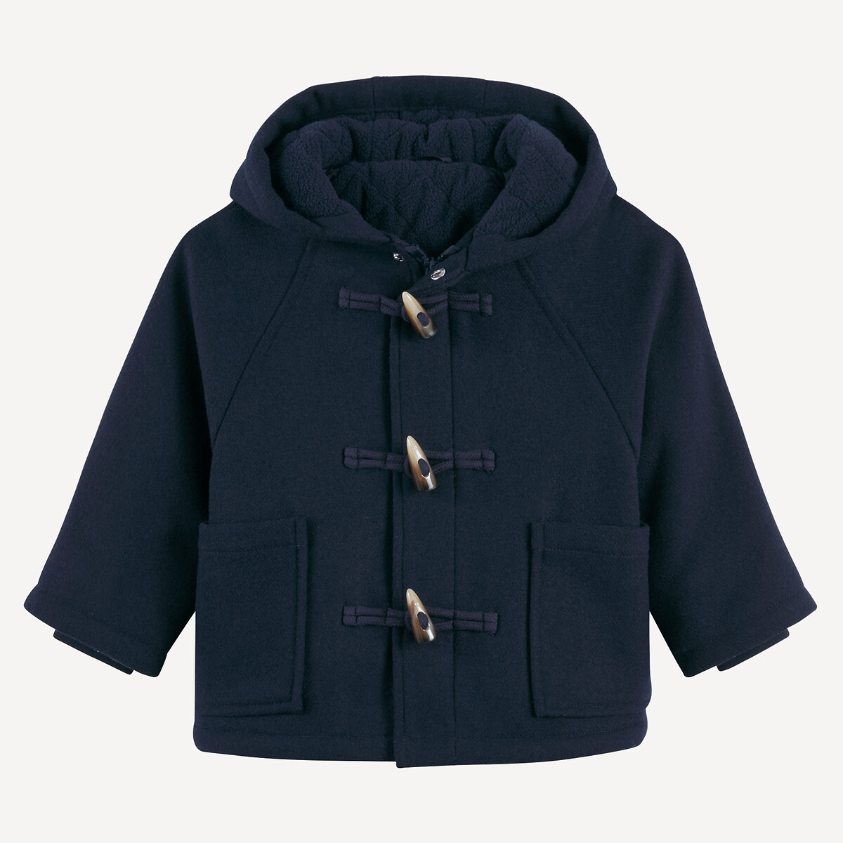Duffle-coat chaud à capuche, LA REDOUTE COLLECTIONS