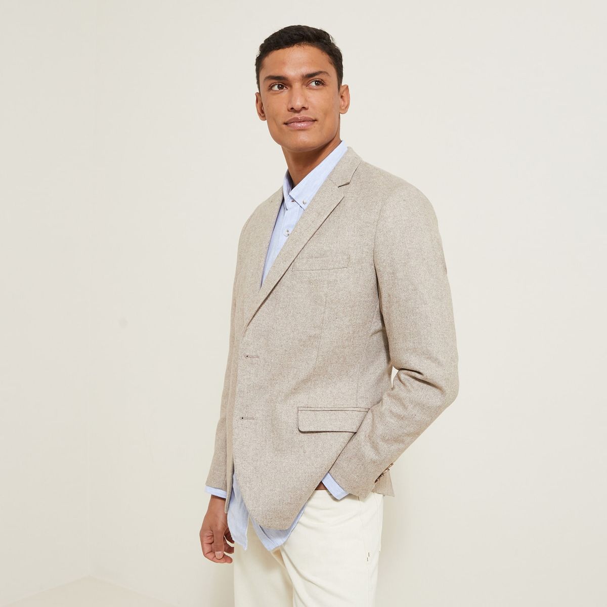 Chemise bouton de manchette jules sales
