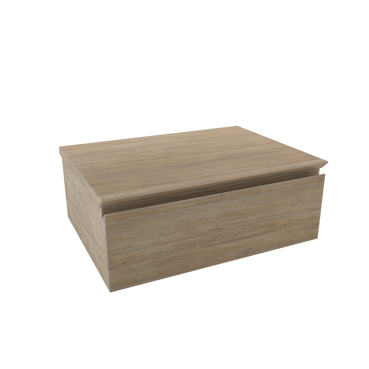Meuble suspendu 1 tiroir en teck massif 60 cm - KHALEI, WILDWATER