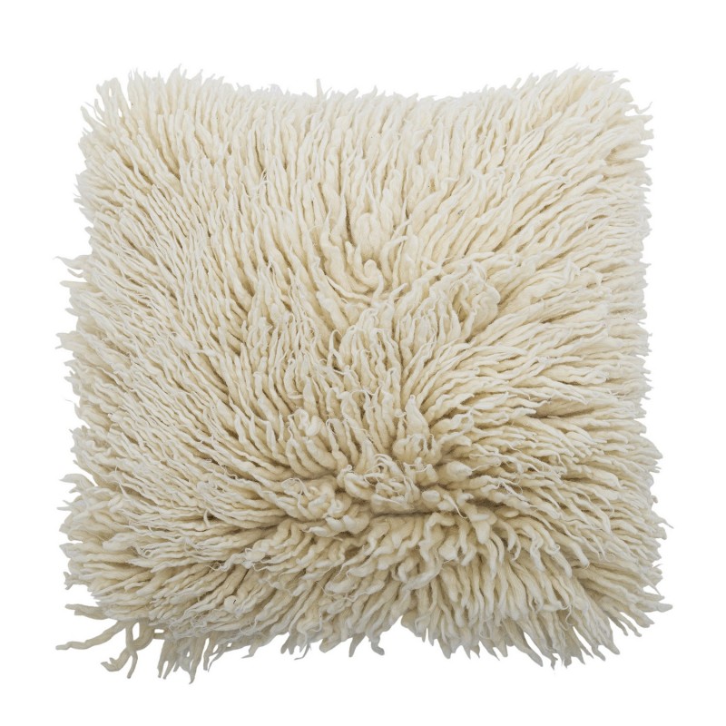 Coussin laine poile long tufte  Star, BLOOMINGVILLE