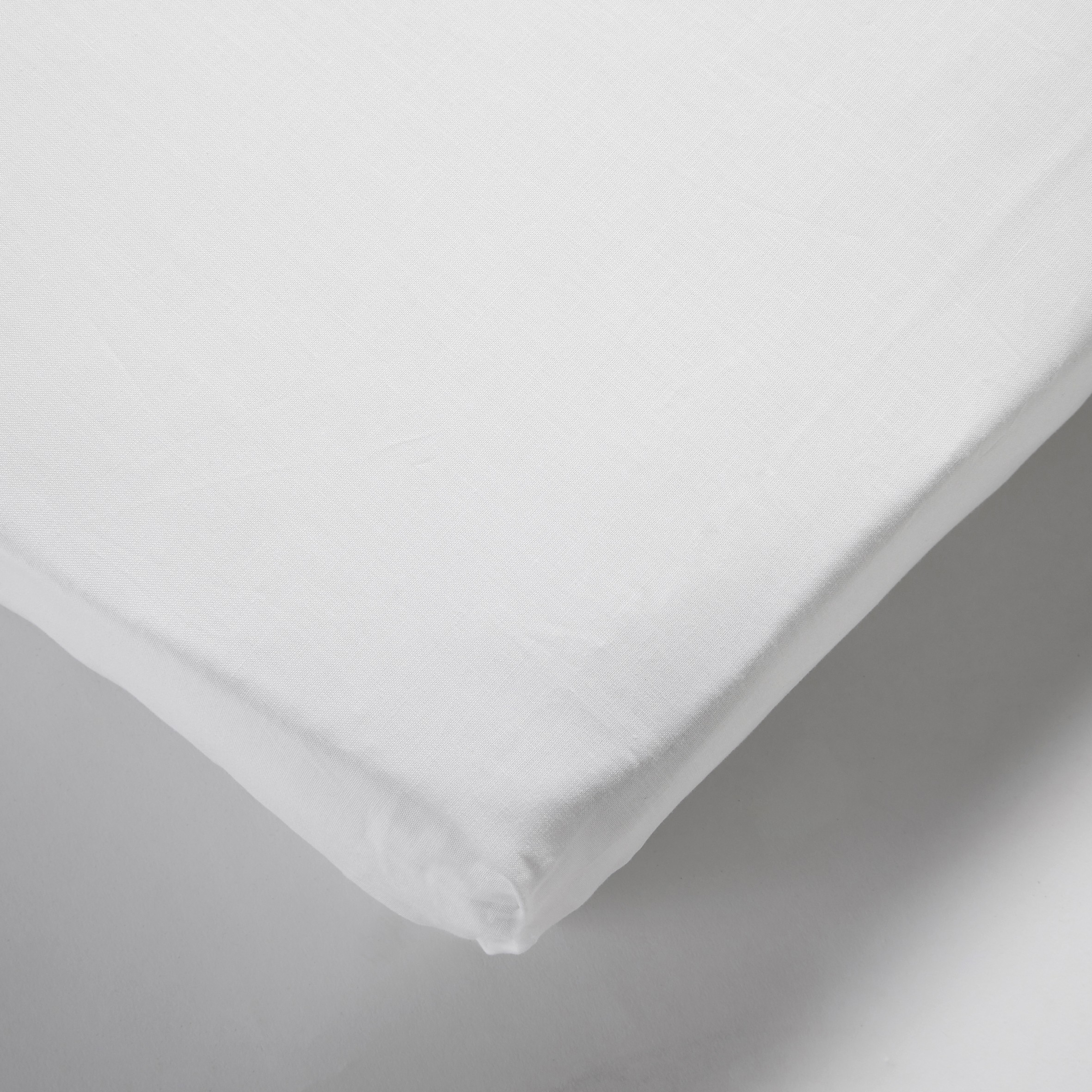 Drap Housse Blanc en Coton pour Enfant, LES MATELAS DE MORPHEE