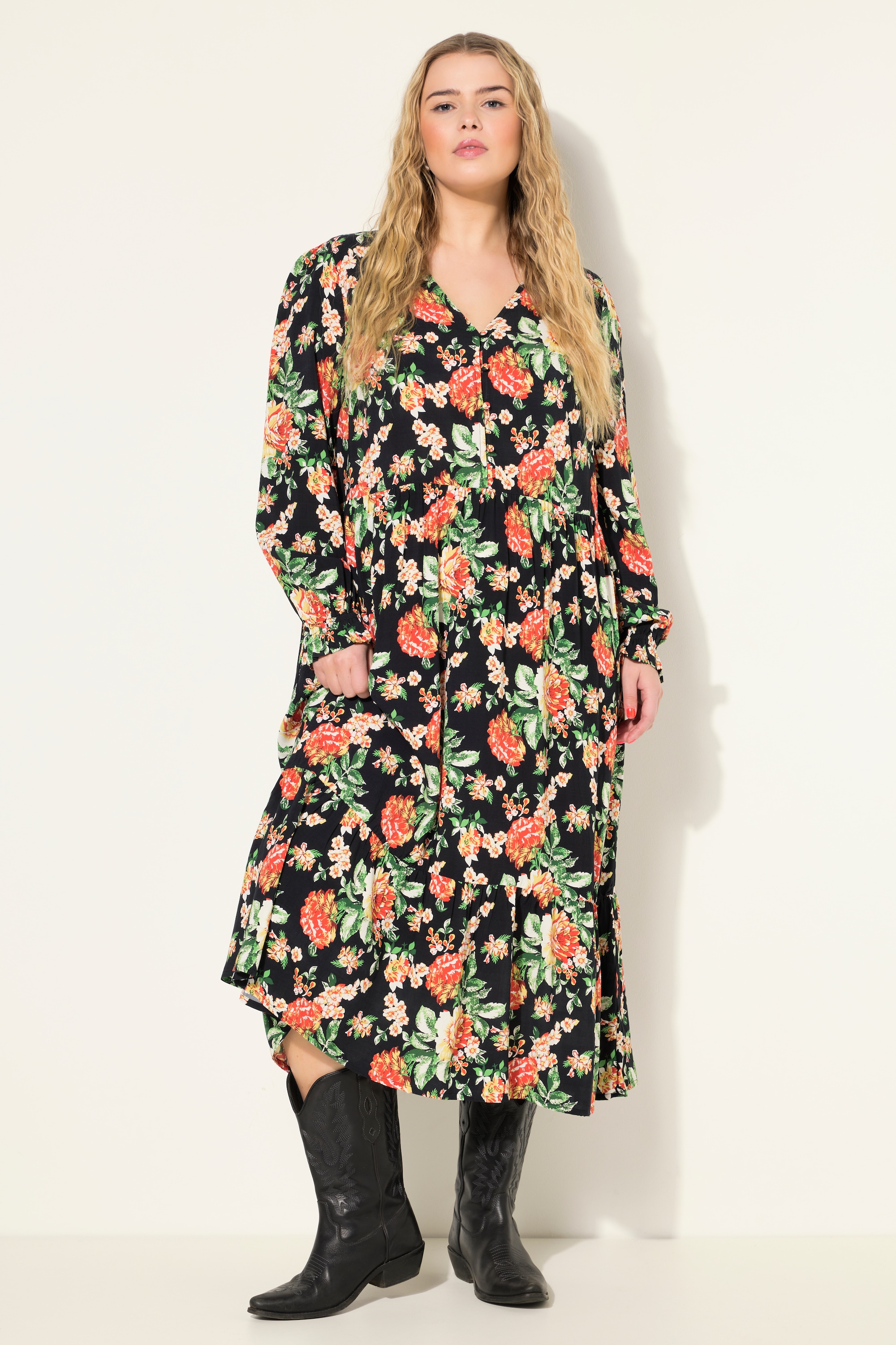 Robe trapèze à manches longues, STUDIO UNTOLD