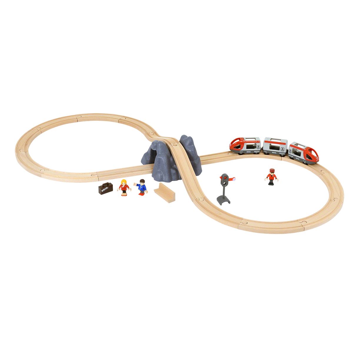 Passenger Railway Figure-of-8 Starter Circuit (Pack A)