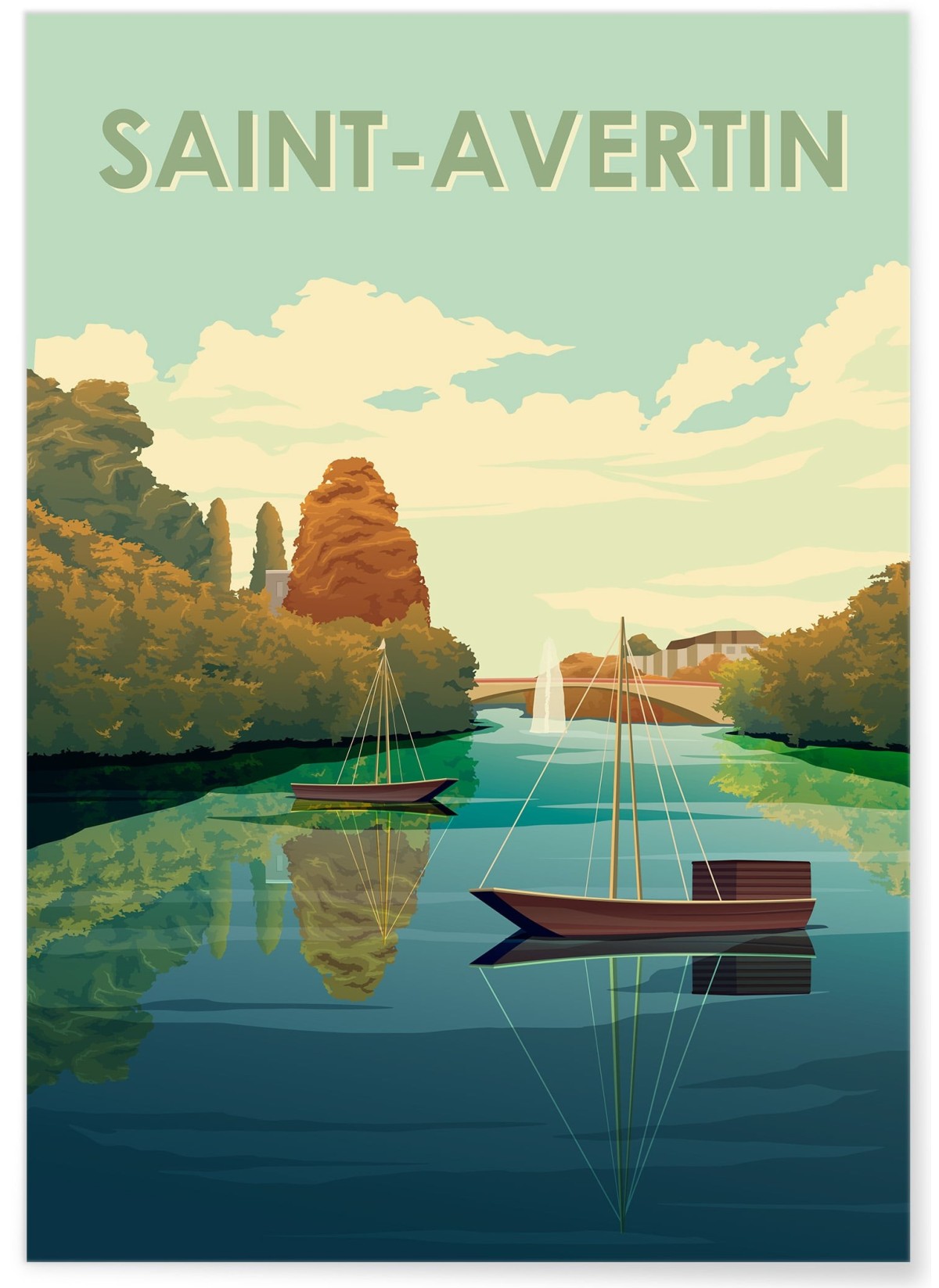 Affiche ville Saint-Avertin, L'AFFICHERIE