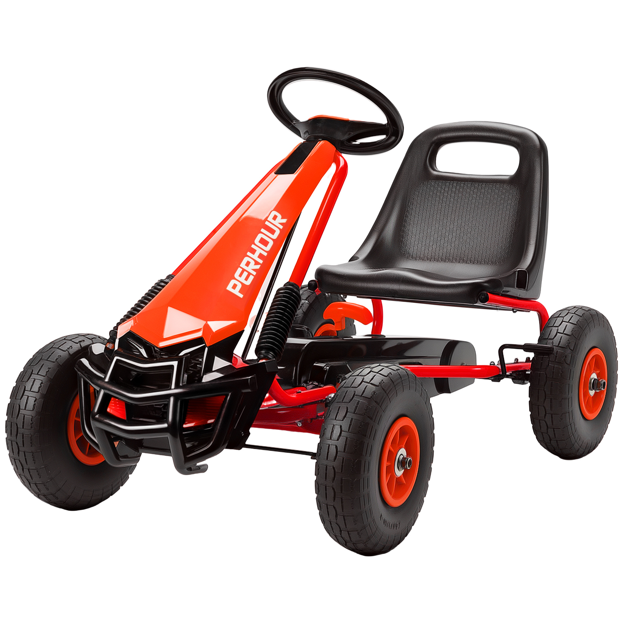 Kart à pédales PP Rouge, AIYAPLAY