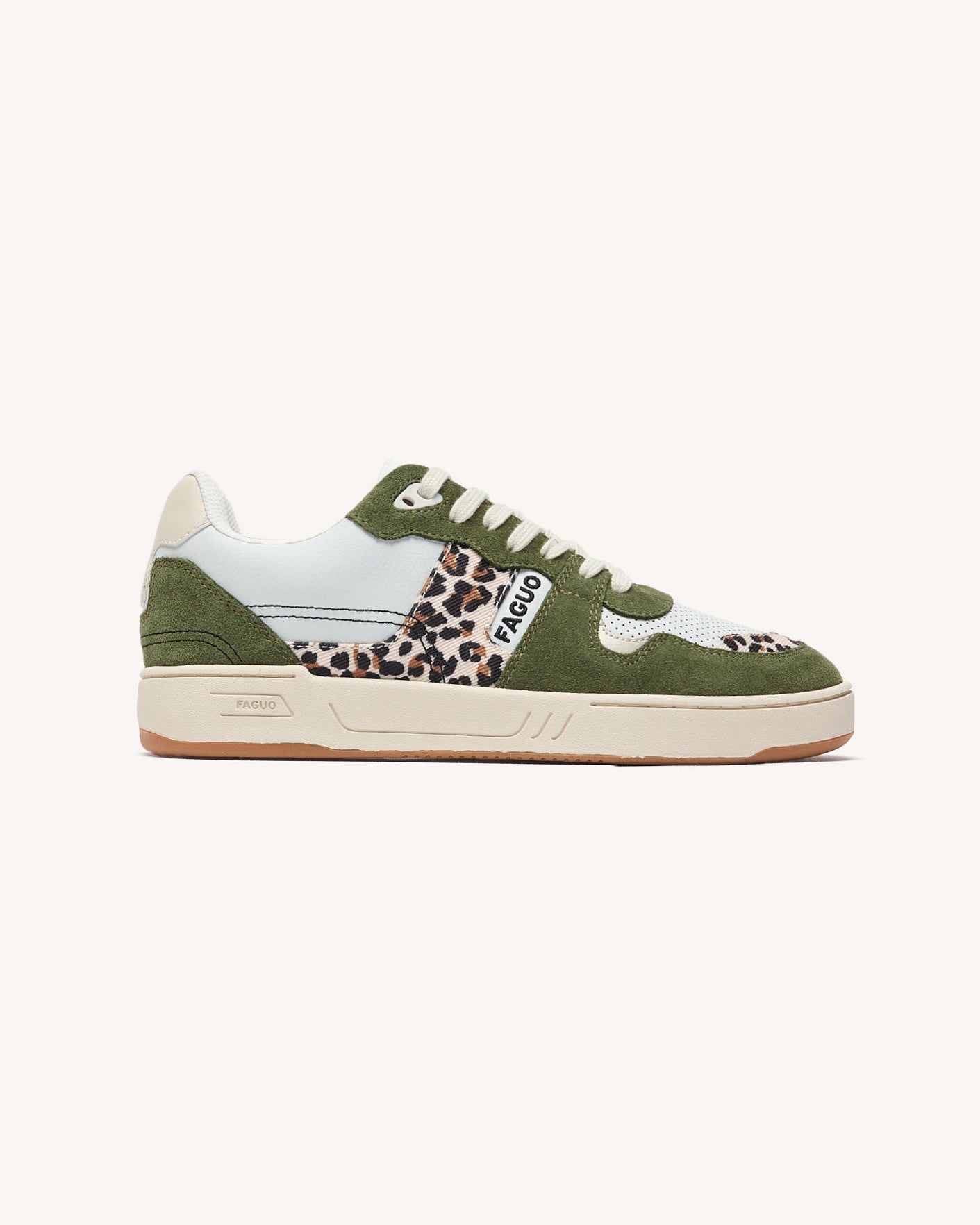 Baskets basses cuir suede CEIBA, FAGUO
