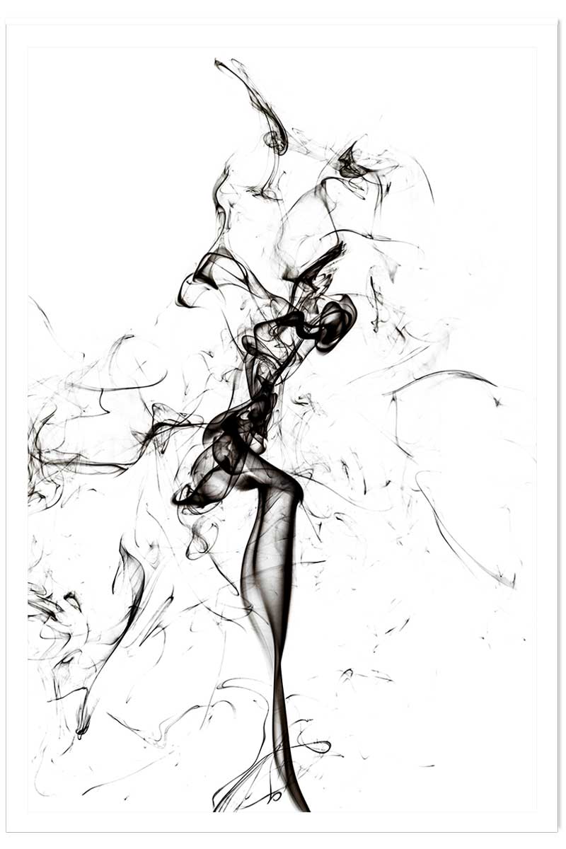 Poster smoke tulip dream, HEXOA