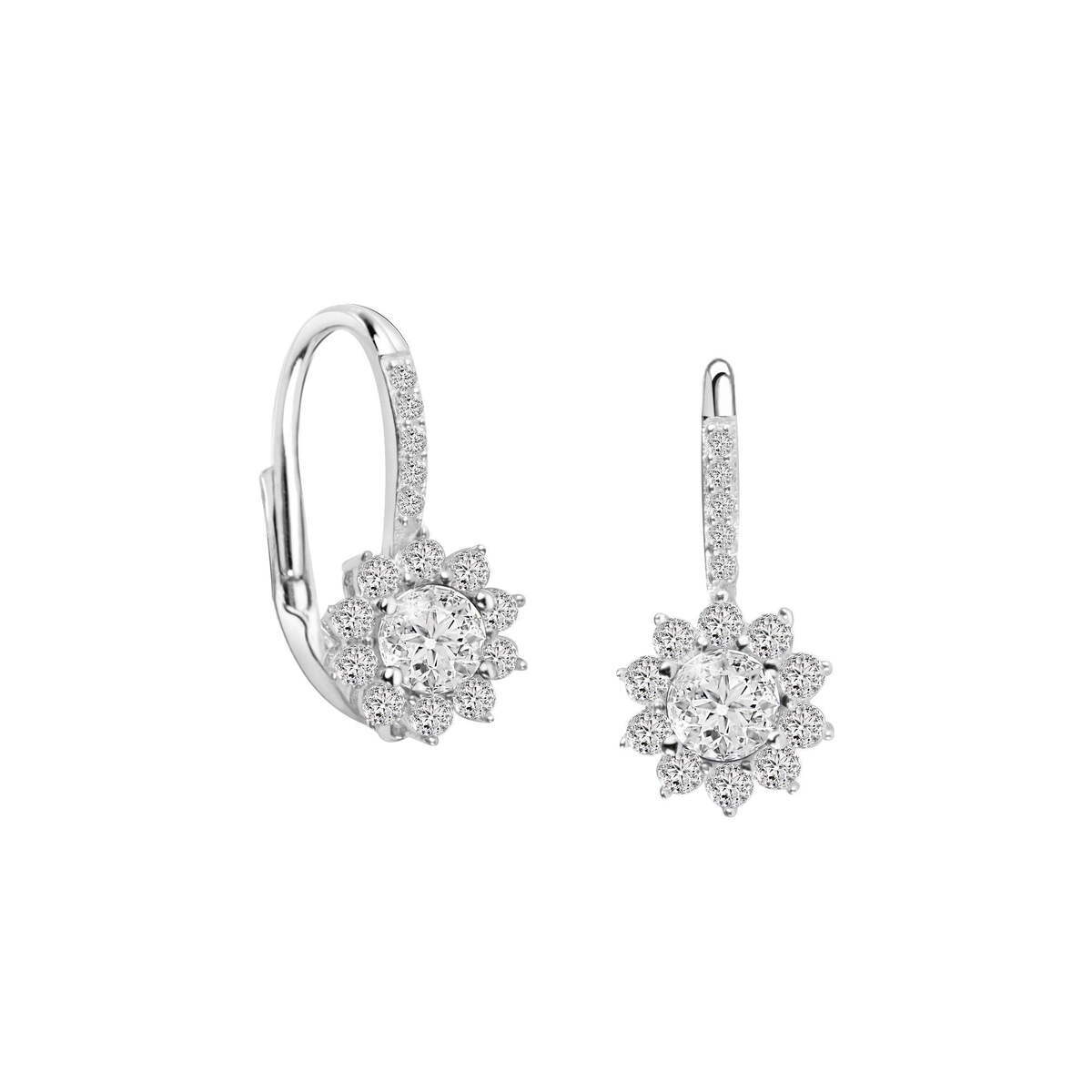 Boucles d'oreilles en argent 925 PRINCESS, BLUESPIRIT