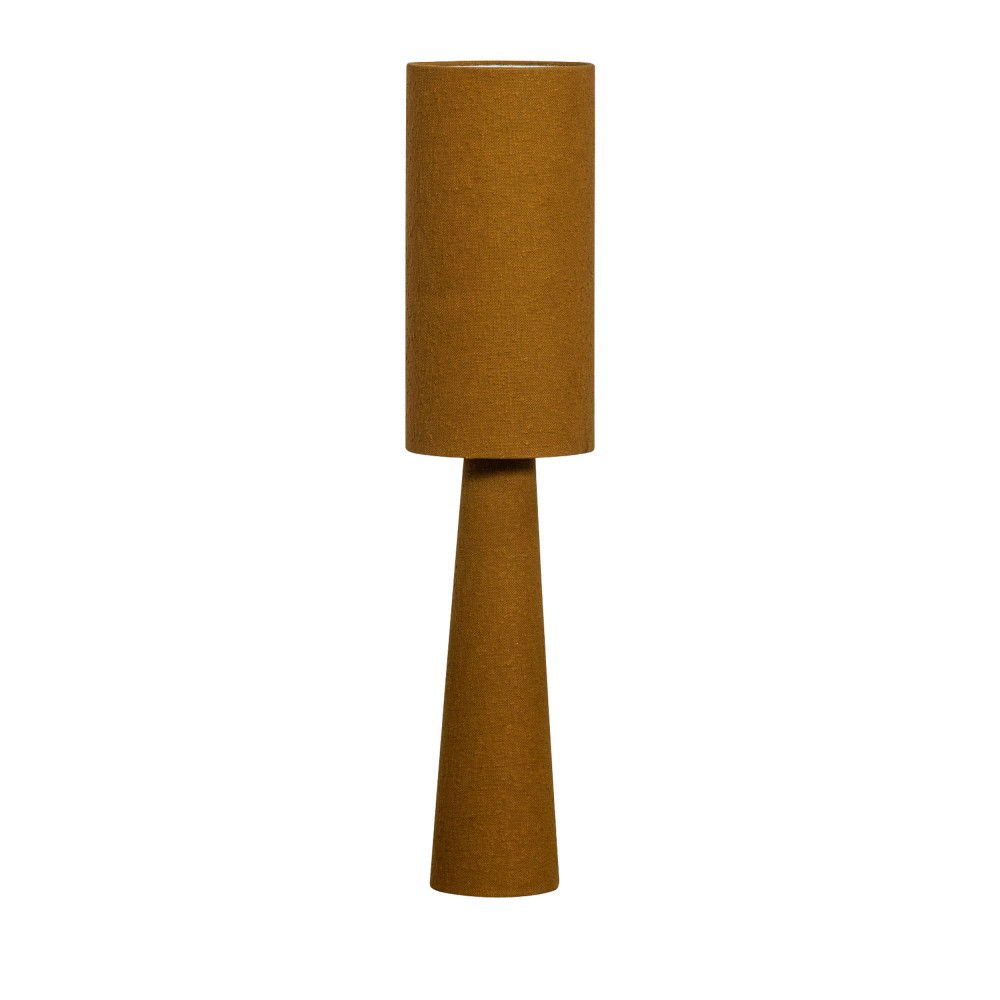 Lampadaire en tissu bouclette H130cm- LOFT, WOOOD