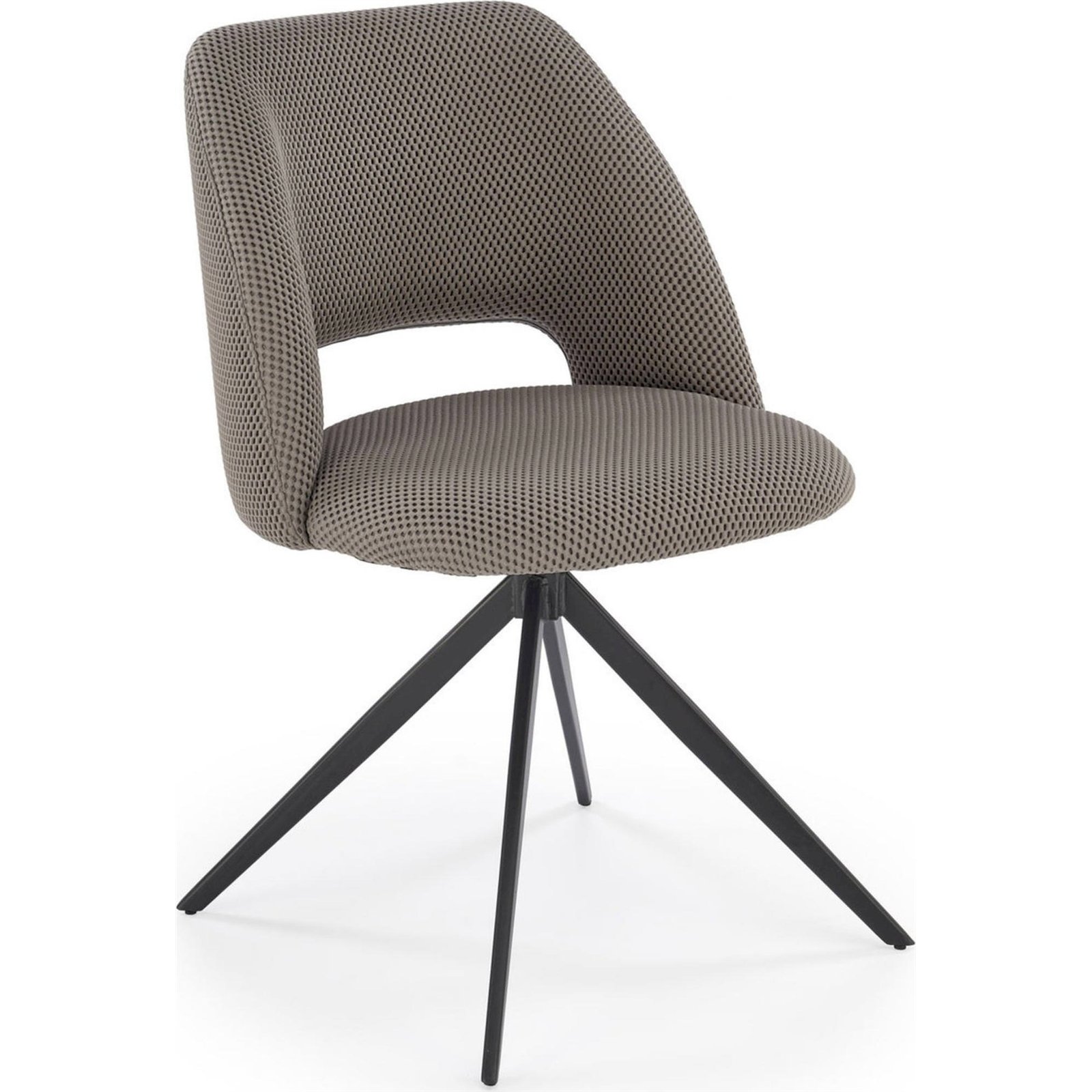 Chaise pivotante VERSELDE en tissu, RECOLLECTION
