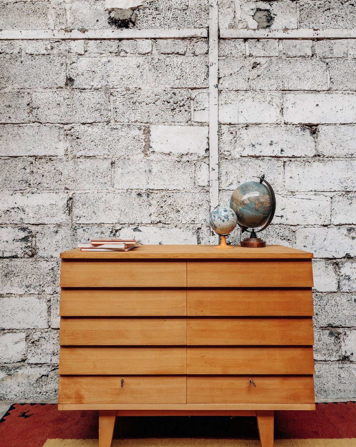 Meuble de rangement en bois Gustave N°136 - Bon état, DEBONGOUT