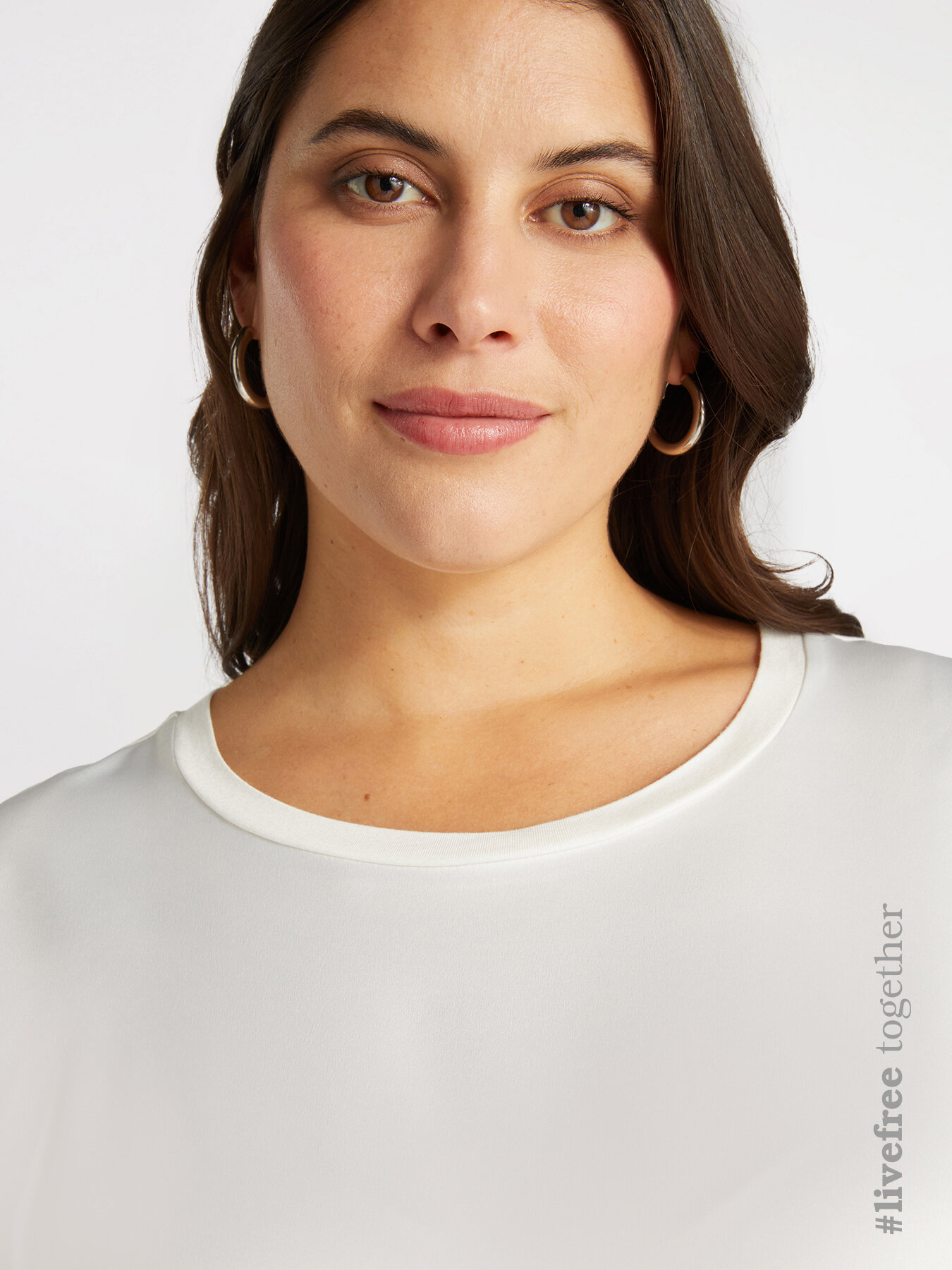 Chemisier en satin, FIORELLA RUBINO