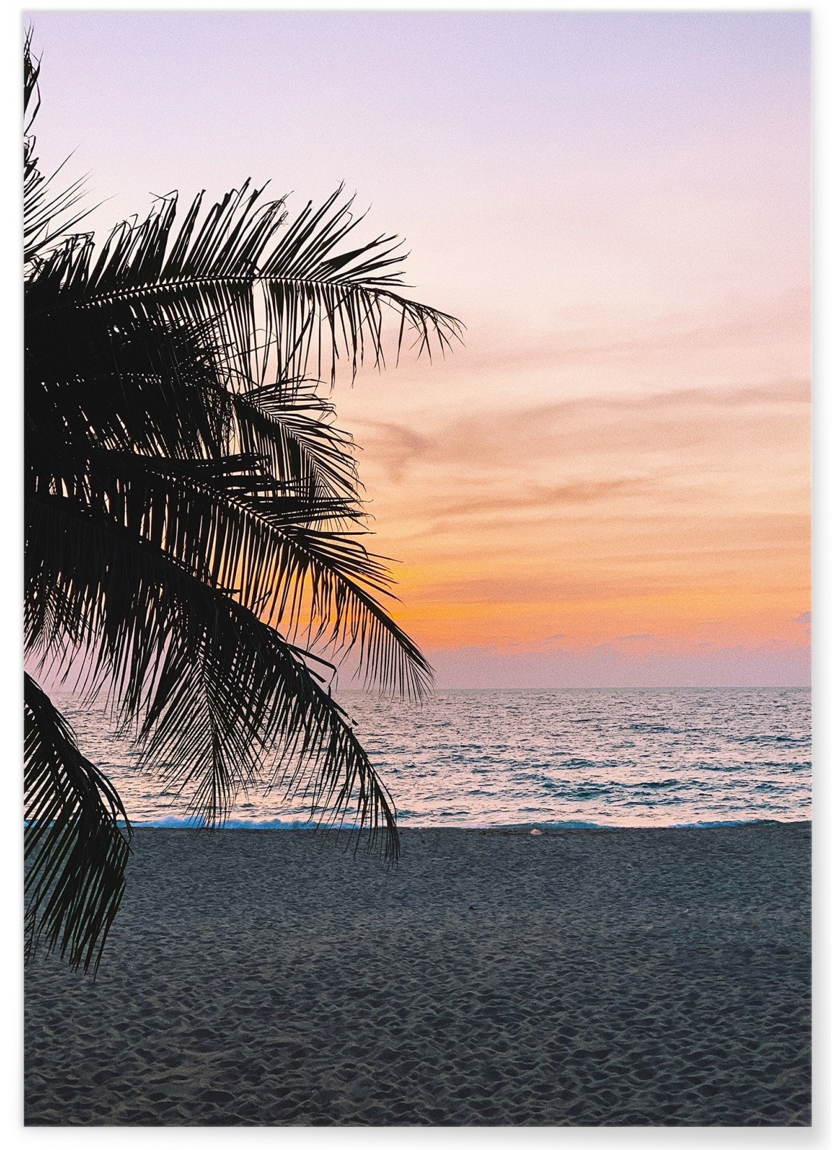 Poster Paysage Coucher de Soleil, L'AFFICHERIE