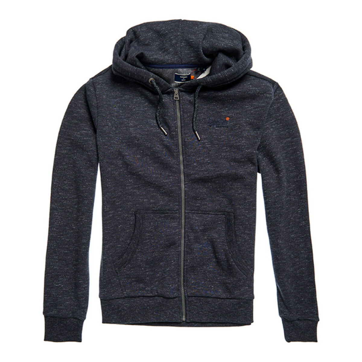 Sudadera con cremallera y capucha orange label Superdry | La Redoute