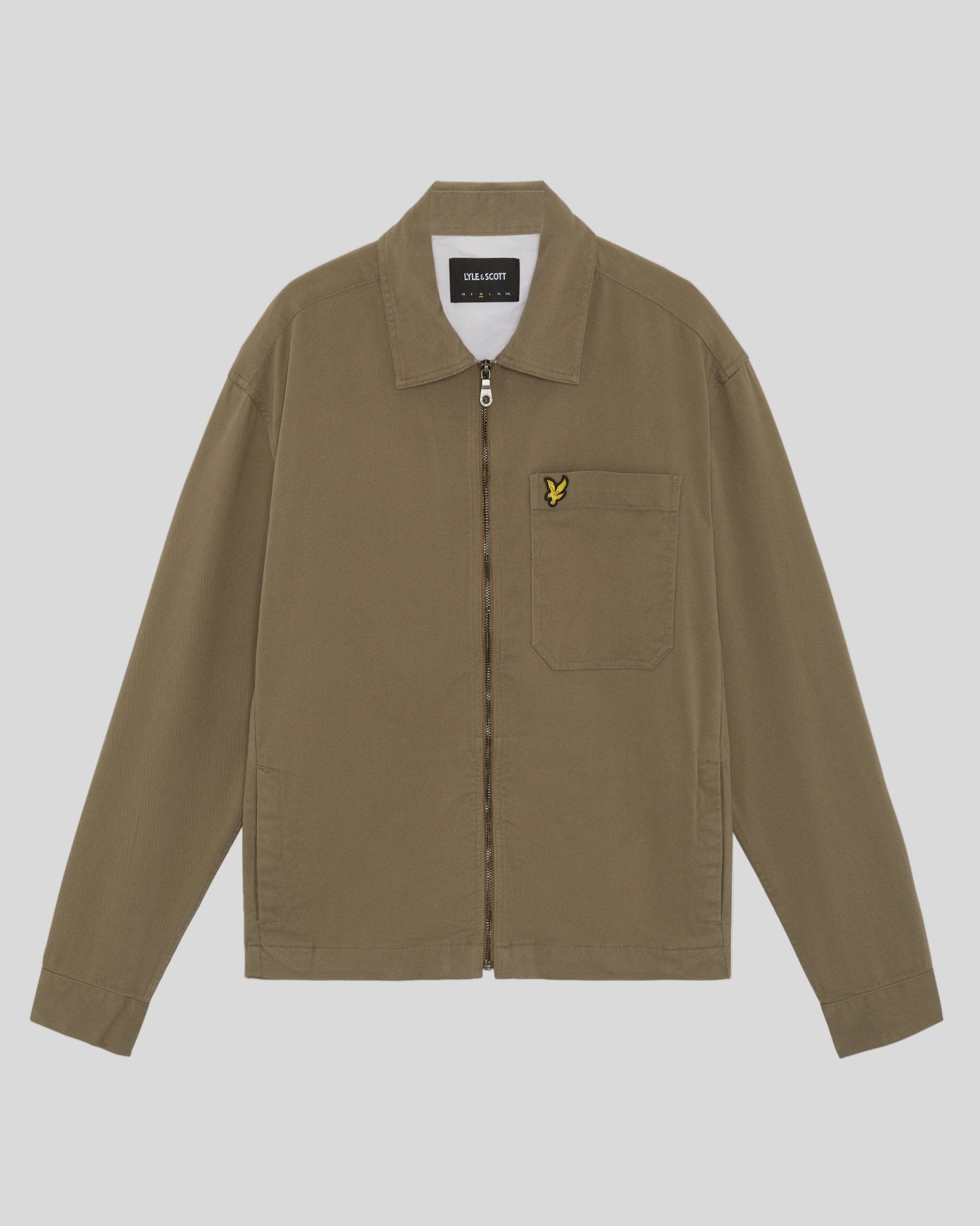 Surchemise légère délavage enzymatique, LYLE & SCOTT