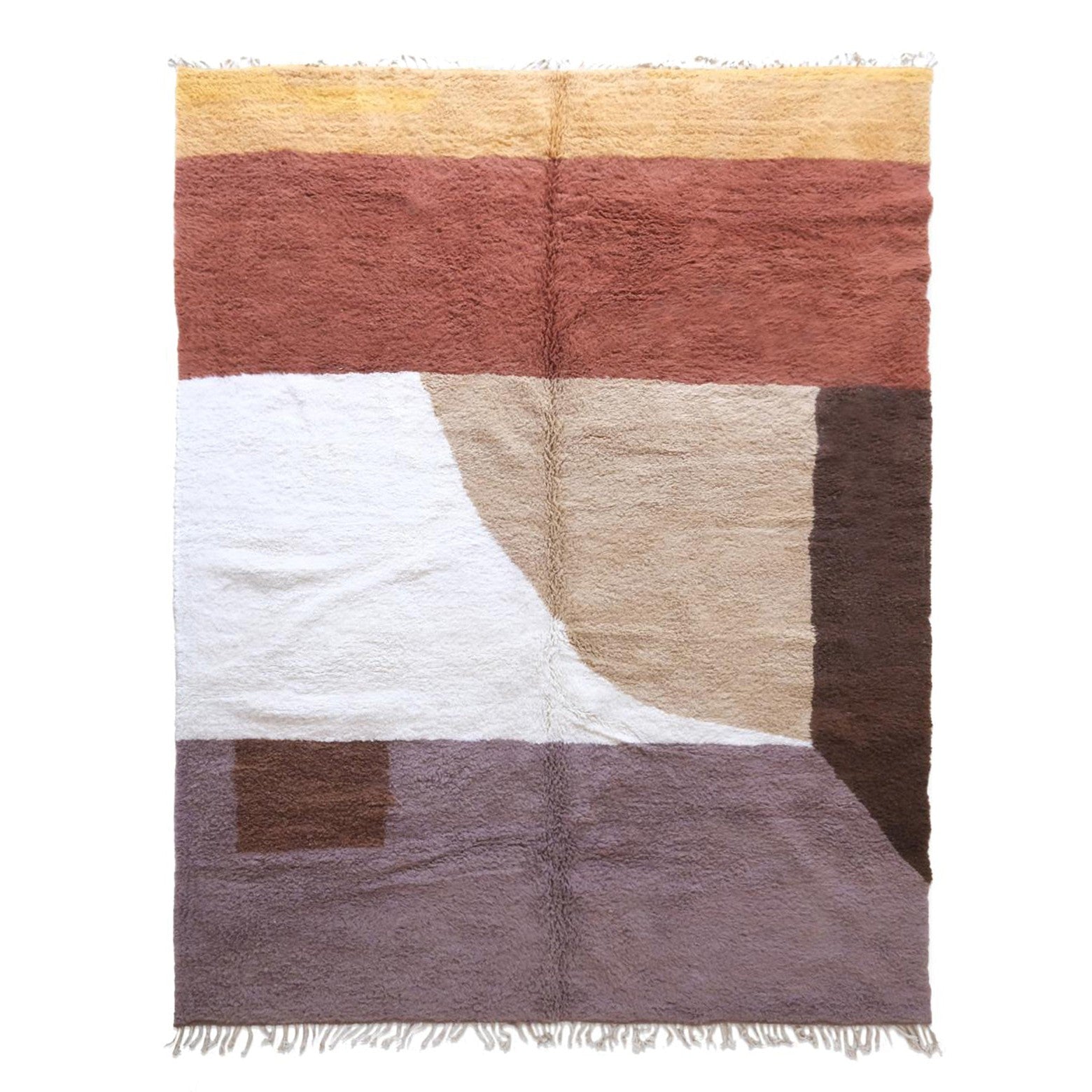 Tapis berbère contemporain aux lignes graphiques laine 300 x 402 cm, AFK LIVING
