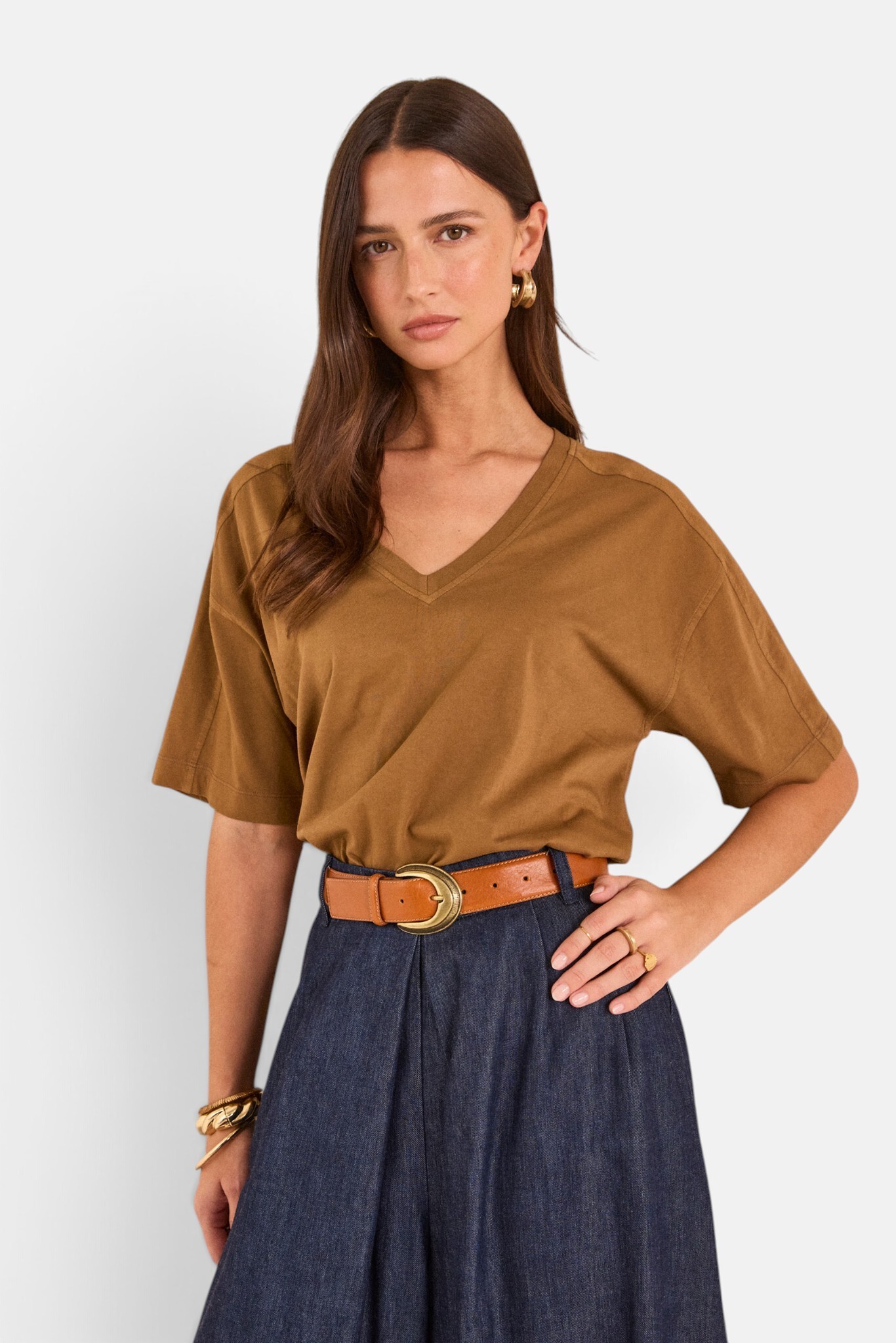 T-shirt à manches 3/4 en coton TED, Maison 123