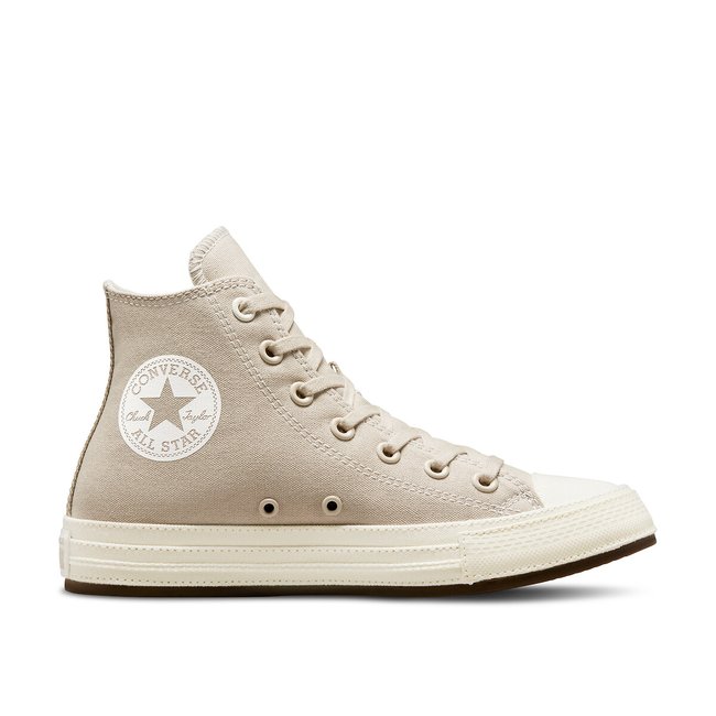 Chuck taylor hi workwear textiles canvas high top trainers , beige grey,  Converse | La Redoute