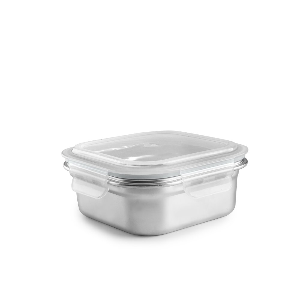 Boîte en inox carré Keepklin 800 ml, IBILI