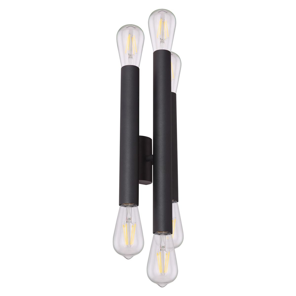 applique murale design industriel upod - 6 ampoules